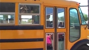 School bus driver fucking teen girl