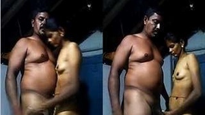 Tamil couple has standing sex in a steamy video