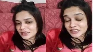 Exclusive Indian babe flaunts her wet pussy in a sensual video