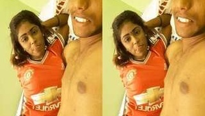 Tamil girl gets a blowjob and fucks in HD video