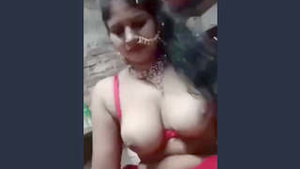 Bhabi from a small town gives a blowjob and has sex