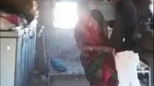 Indian village bhabi gets fucked by a young boy in tagged video