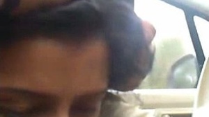 Mallu couple gets naughty in a car