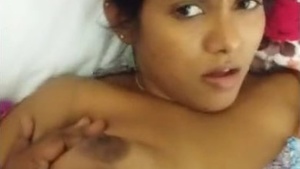 Bhabi's sexy face and crying in pain during hard sex with Debar