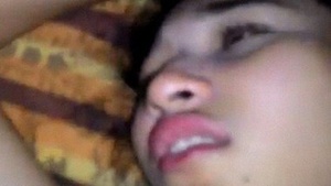 Tight Indian girlfriend cries out in pleasure during XXX video