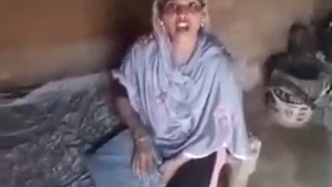 Desi bhabi's funny and sexy talk in village