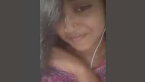 Bangladeshi babe flaunts her breasts on video chat