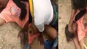 Tamil girls indulge in group sex outdoors for MMS