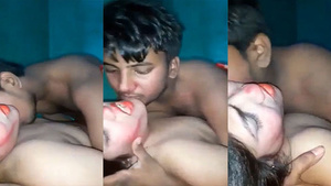 Desi village bhabhi's intense orgasm in Bangla village video