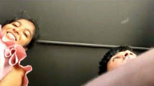 Desi babe gets down and dirty in the back of a car