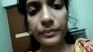 Village girl reveals hairy pussy and bloody period in nude video