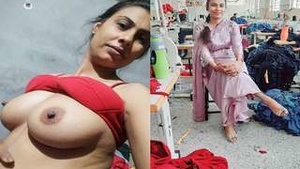 Amateur girl gives a cute blowjob in Punjabi