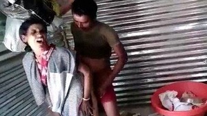 Hidden camera captures local couple's sex video in a tin shed