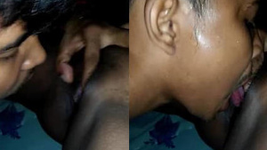 Indian girlfriend pleasures her friend by licking her pussy