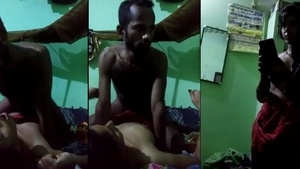 Desi couple from village has steamy sex on camera