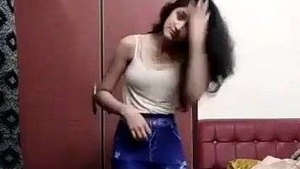 Nude Indian teenager showcases her body on her birthday