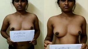 Cute Indian girl flaunts her boobs in exclusive video