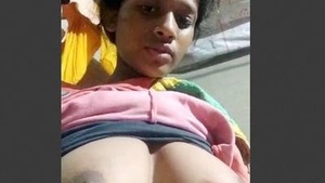 Indian busty woman in a threesome