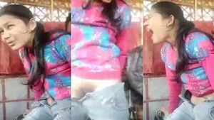 Desi lovers caught on camera having outdoor sex for the first time in mms video