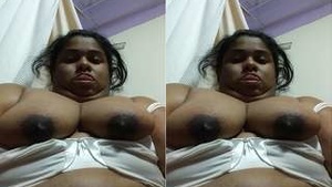 NRI bhabhi teases the camera with her big boobs