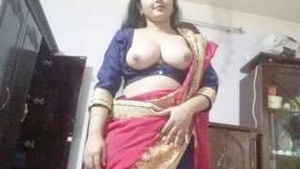 Cute Indian girl Momo flaunts her small tits