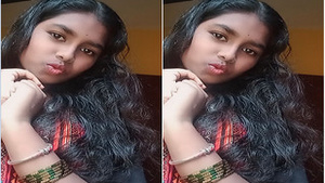 Adorable Tamil girl reveals her body in part two