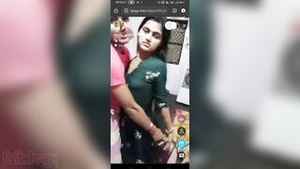 Couple fucking in livecam video with hot body parts touching
