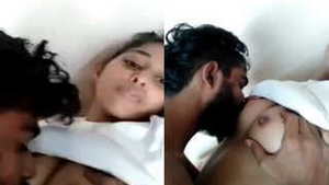 Exclusive video of Indian couple's passionate love making and pussy licking