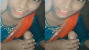 Amateur Indian girl gives a blowjob in exclusive video