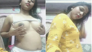 Amateur Indian girl flaunts her body in part 2