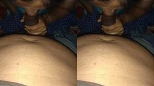 Desi Bhabhi continues to pleasure her partner with her mouth and takes it in her ass