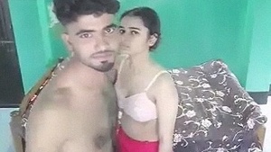 Homemade sex video of a couple in love