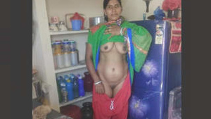 Rashma's hot aunt strips naked for your pleasure