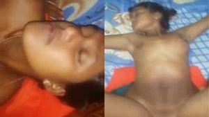 Exclusive video of a Sri Lankan wife giving a blowjob and getting fucked