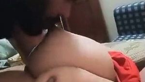 Lustful babes with massive boobs milk each other in this steamy video