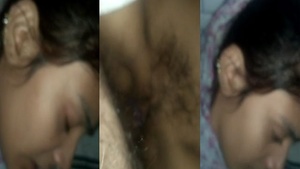 Village teen's hairy pussy gets fucked in Dehati MMS video