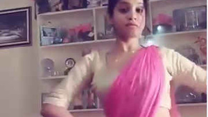 Ruksana, a sexy Latina girl, tantalizes with her seductive dance moves