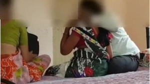 Tamil triplets in a steamy threesome video