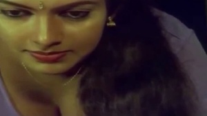 Tamil actress in blue film features big boobs and seduces a little boy