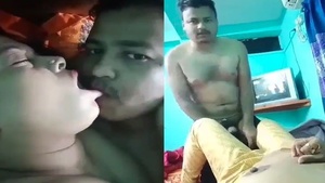 Bengali couple in Bangla sex video
