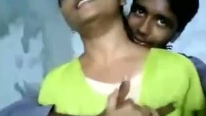 Indian homemade sex video of busty teen with big boobs and foreplay