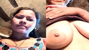 Bhabi's big boobs in virtual reality