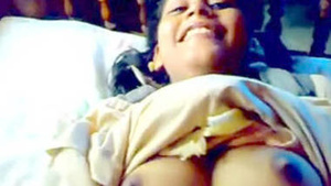 Mallu babe's tits on full display after boyfriend's request