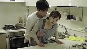 Watch a Korean couple engage in rough sex in this explicit video
