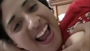 Desi babe gets fucked hard by a black cock in anal sex video