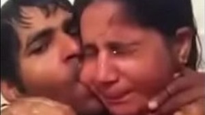 Desi aunty gives her nephew a sensual blowjob in the bathroom