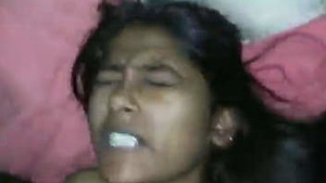 Tamil girl takes a hard cock and moans in pleasure