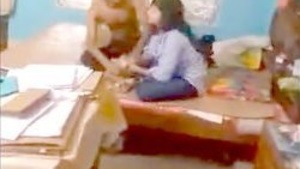 Indian couple shares intimate moments in a romantic encounter