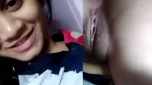 Indian teen Na's sweet pussy gets pleasured in HD video