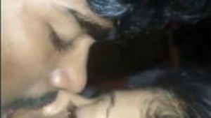 Desi wife with big boobs gets her tits sucked in a steamy video